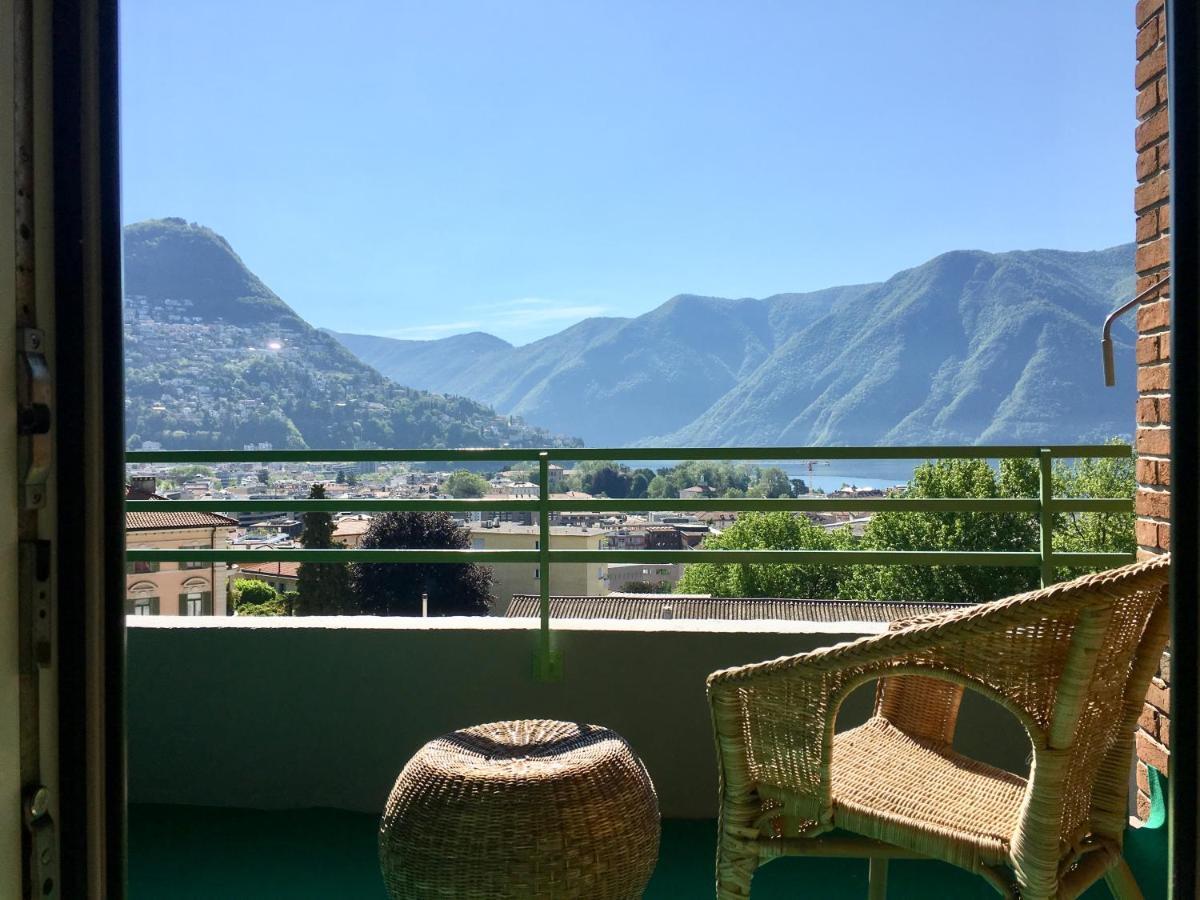 Family Friendly Studio 5 Min City Center 5 Station Apartment Lugano Bagian luar foto